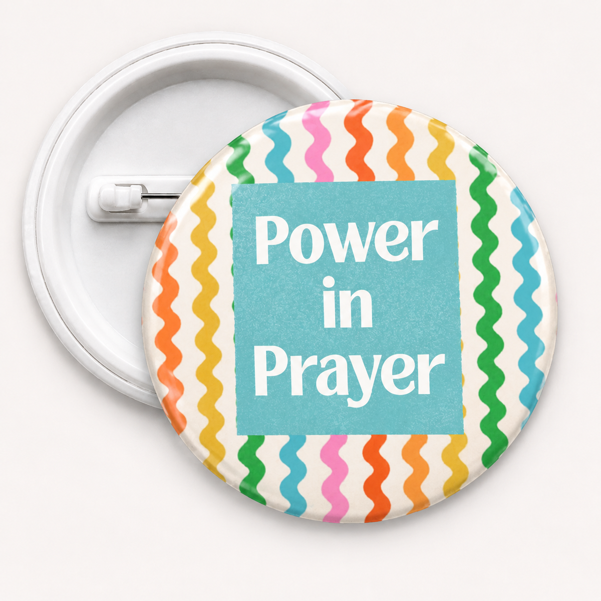 Power in prayer Button