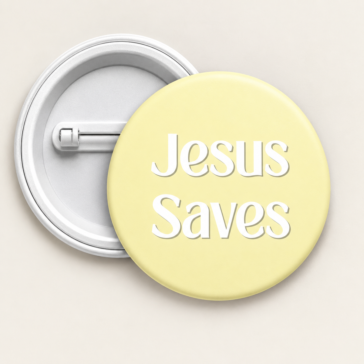 Jesus Saves Button