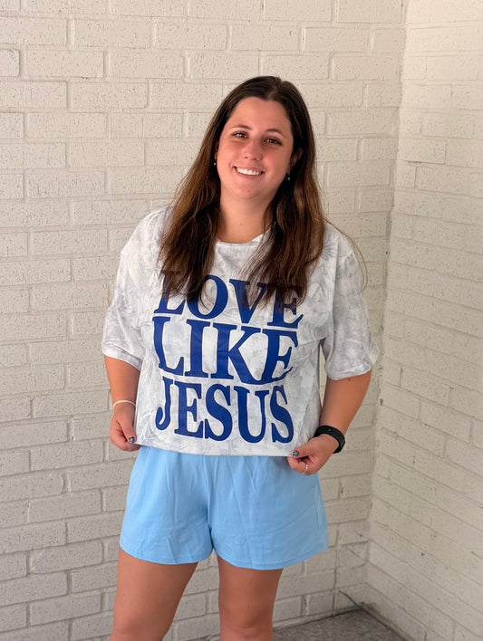 Love Like Jesus Camouflage Tee
