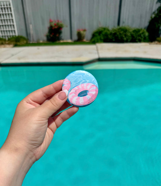 Cotton Candy Floaty Button