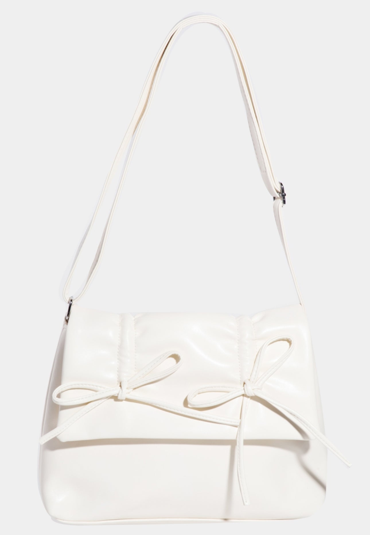 The Minimal Bow Shoulder Bag