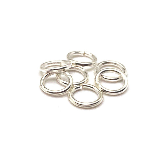 Gold/Bright Silver Jump Ring, 5mm/6mm/8mm/10mm/14mm, Open Jump Ring, Jump Rings, Bulk Jump Rings, jump Ring for supply, sku#OJR1
